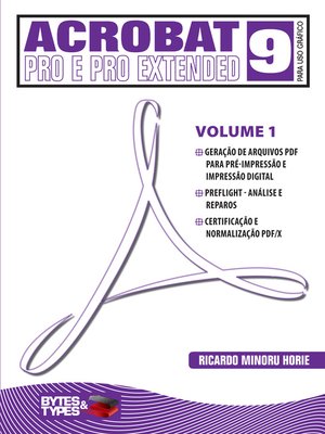 cover image of Acrobat 9 Pro e Pro Extended para uso gráfico--Volume 1